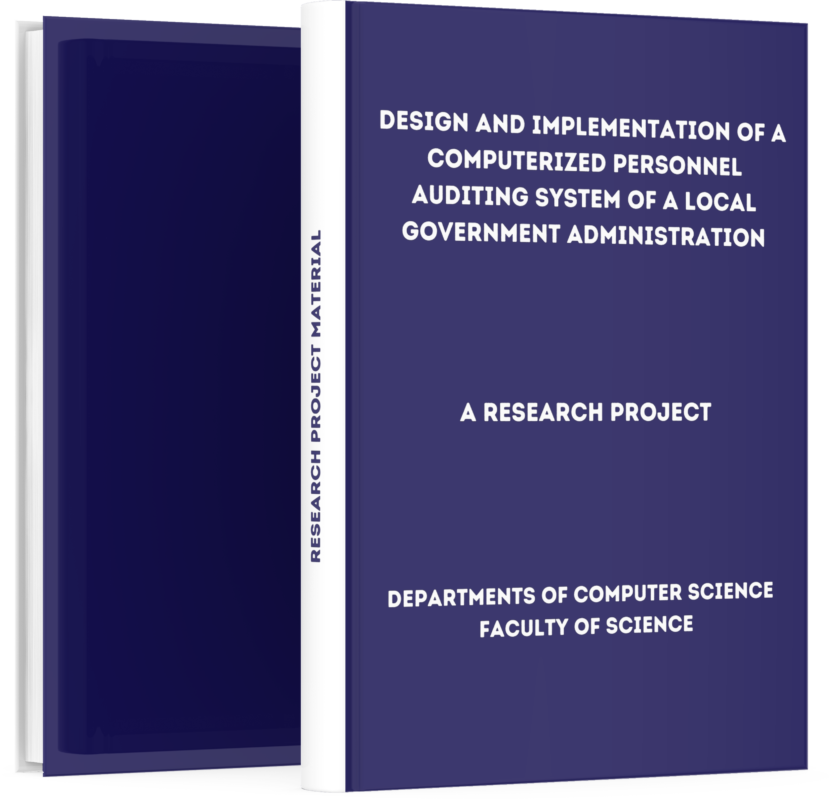 Design and Implementation of a Computerized Personnel Auditing System