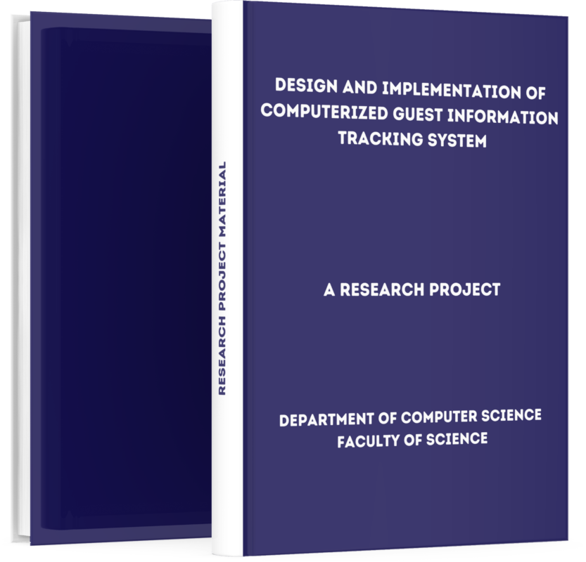 Design and Implementation of Computerized Guest Information