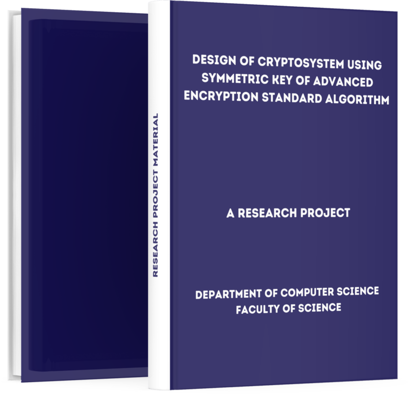 Design of Cryptosystem Using Symmetric Key Of Advanced Encryption