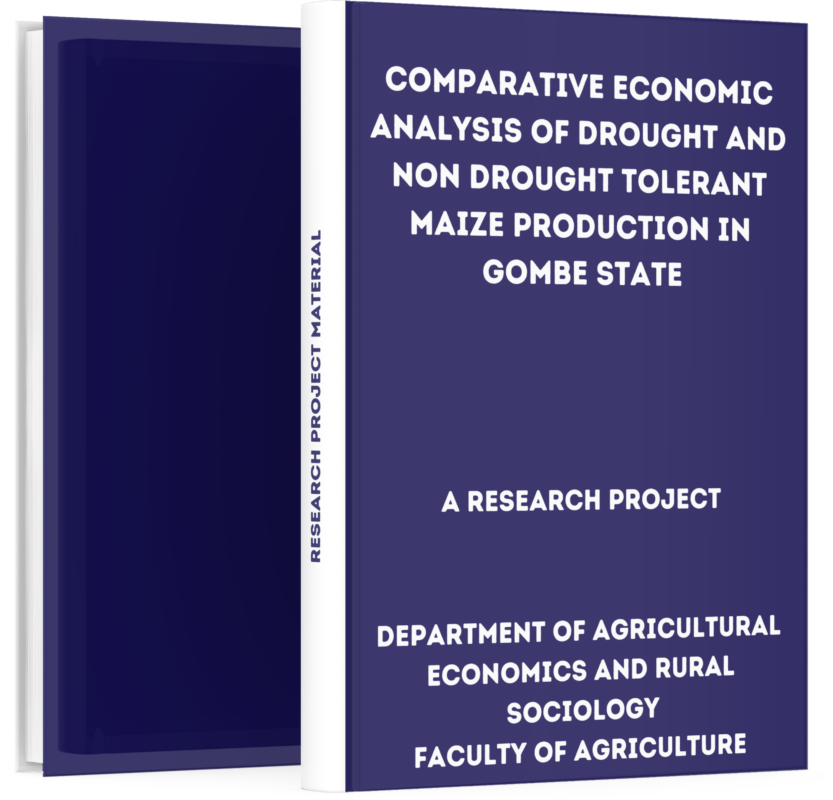 Comparative Economic Analysis of Drought And Non Drought