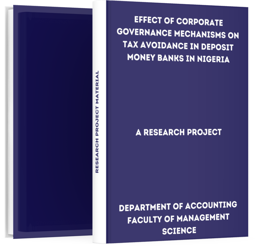 Effect of Corporate Governance Mechanisms on Tax Avoidance in Deposit