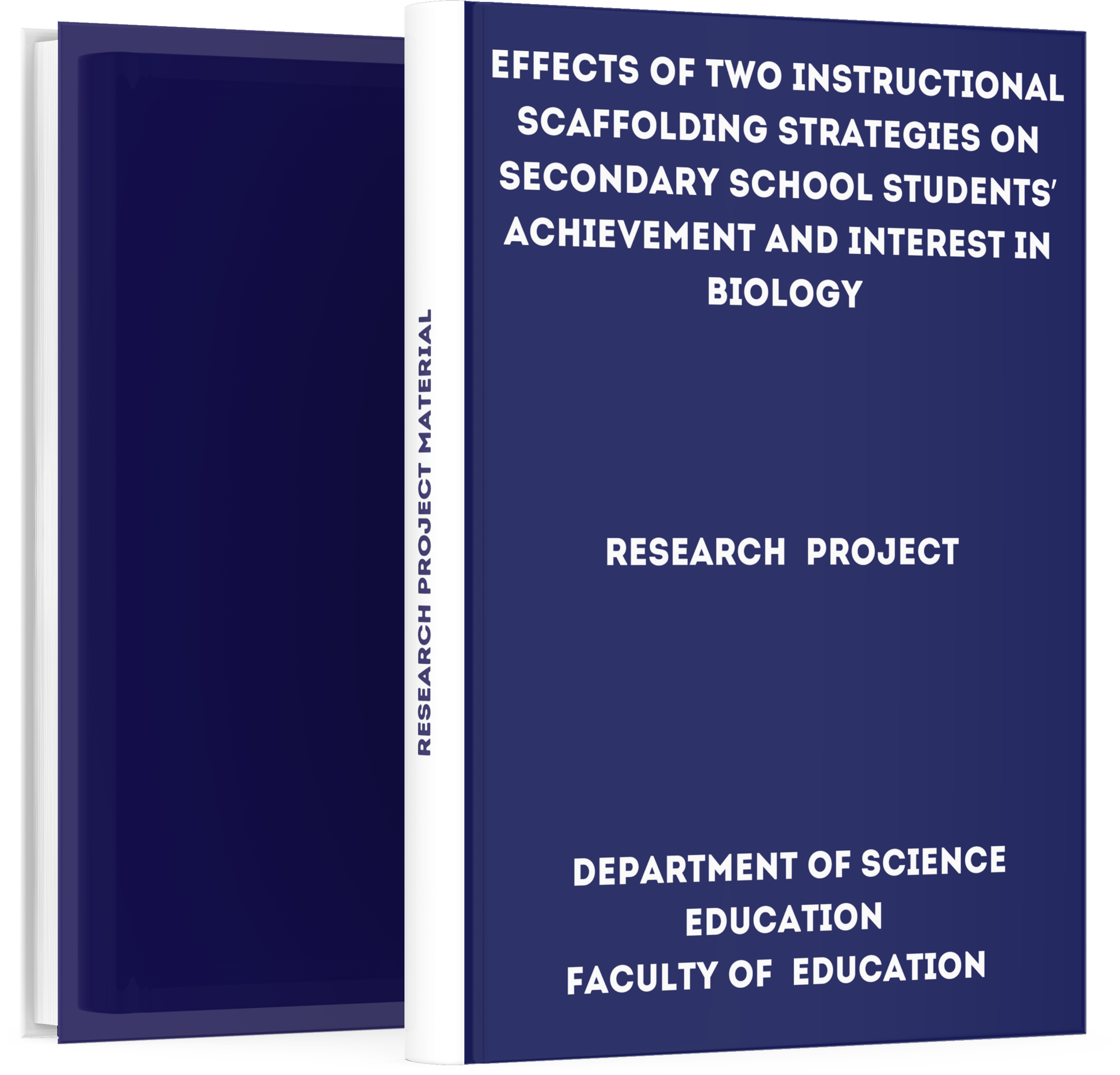 Effects of Two Instructional Scaffolding Strategies on Secondary School ...