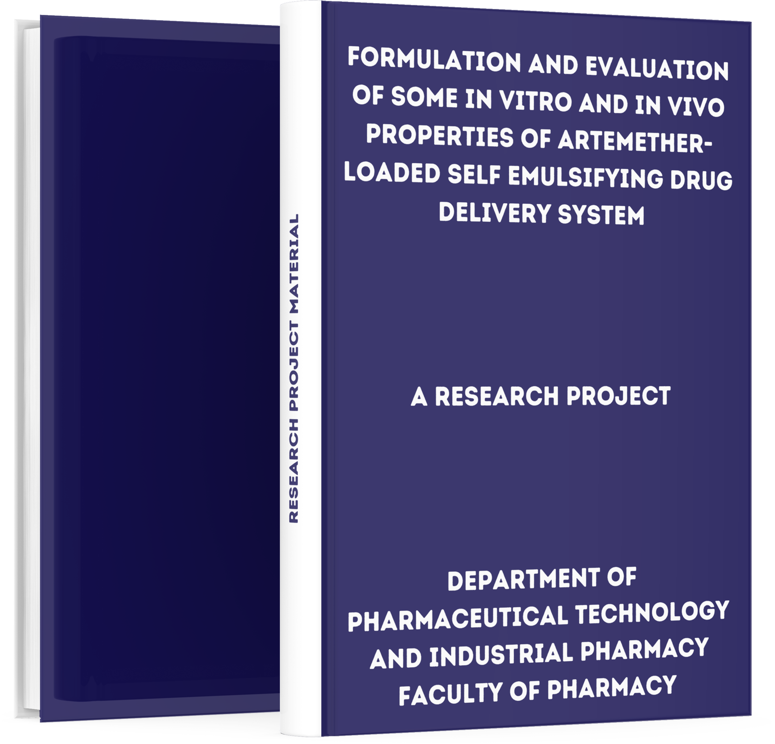 Formulation and Evaluation of some In Vitro and In Vivo Properties