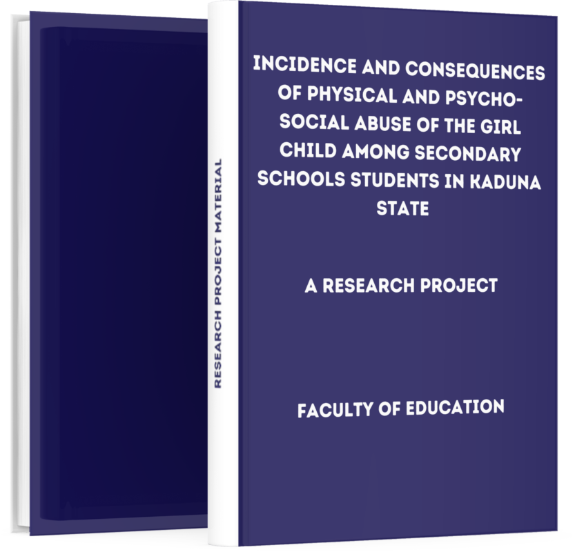 Incidence and Consequences of Physical and Psycho-Social Abuse of the ...