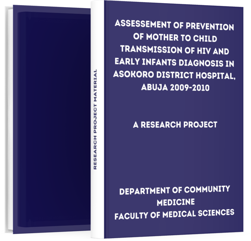 Assessement of Prevention of Mother To Child Transmission Of Hiv And ...