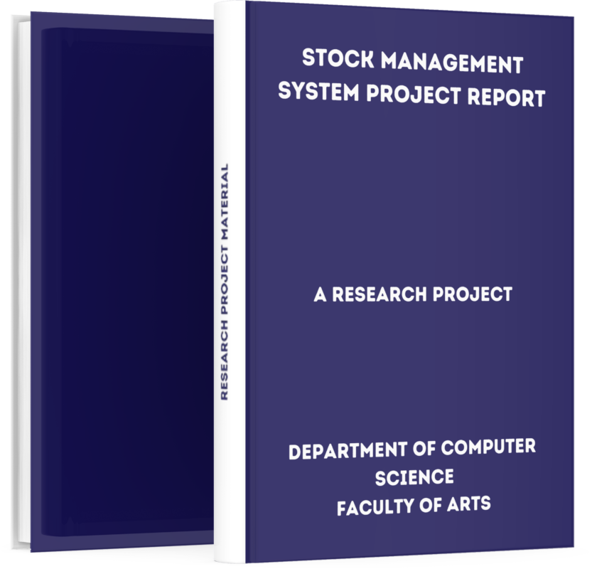 Stock Management System Project Report Pdf Download