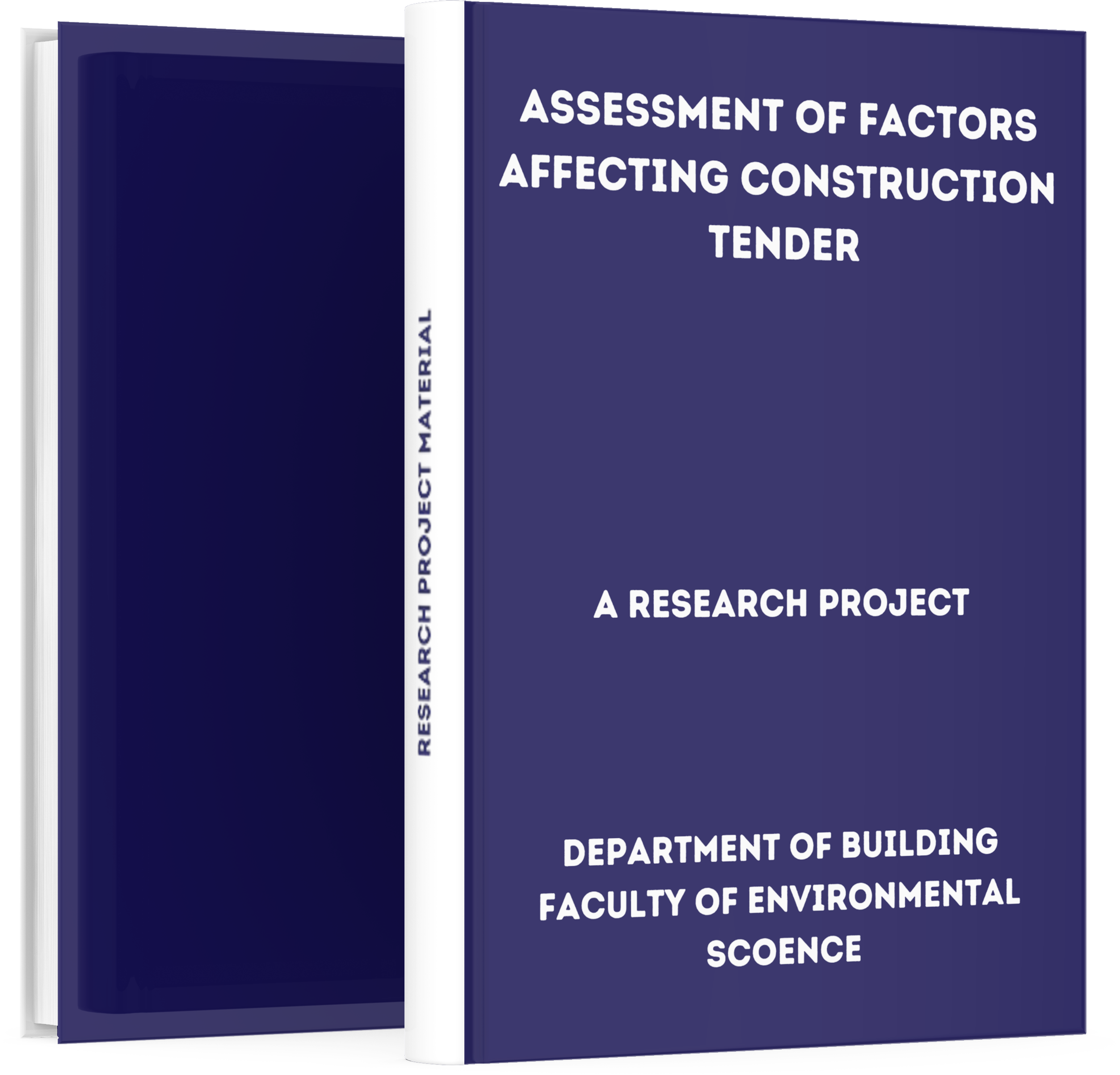 Assessment of Factors Affecting Construction Tender Pdf Download