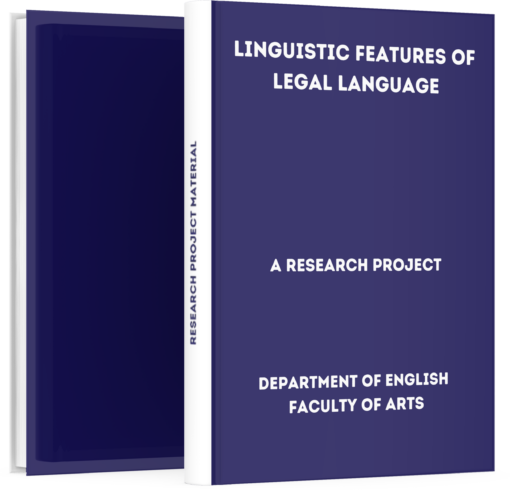 Problems Of Legal Language Pdf