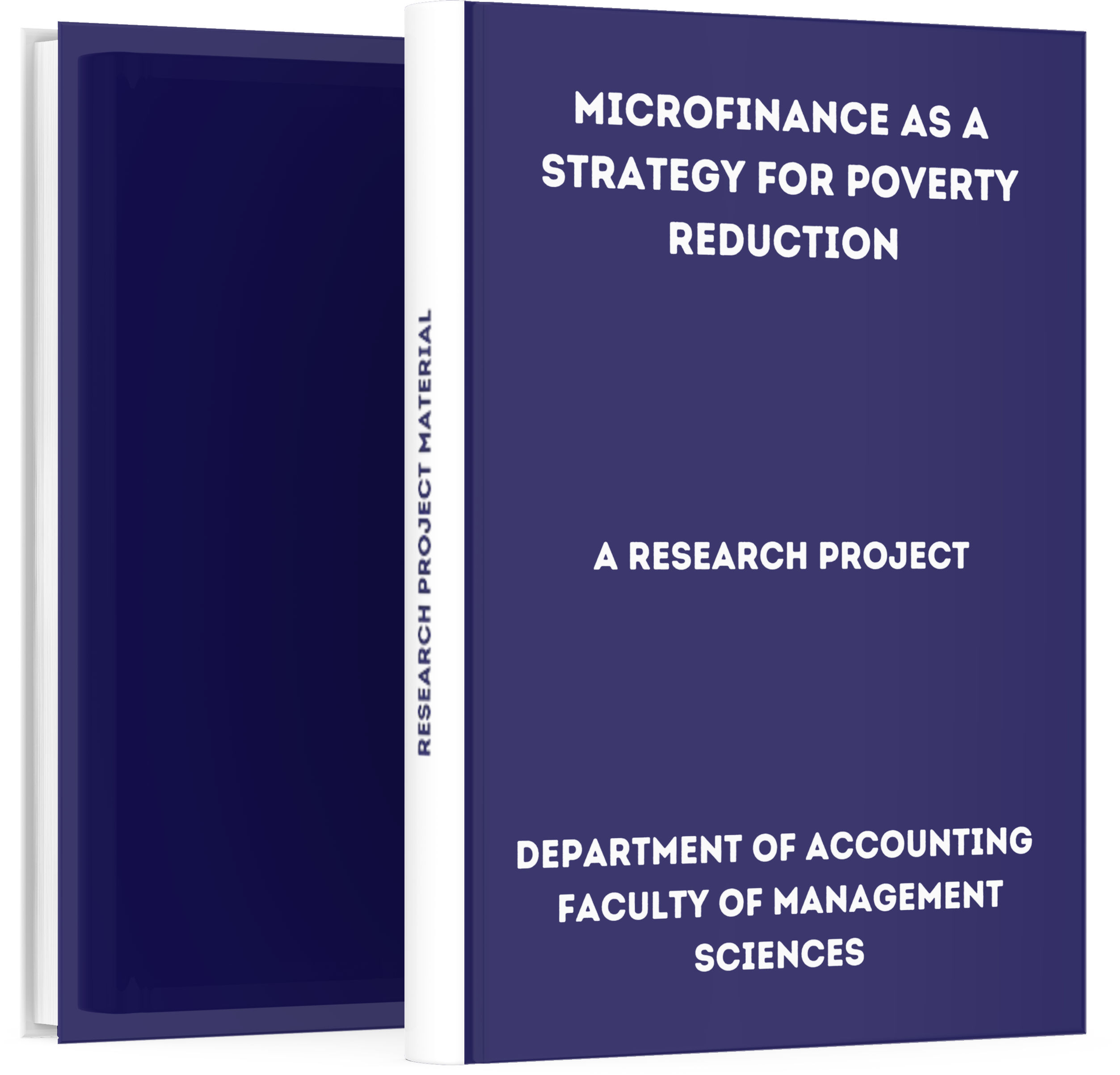 literature review on microfinance and poverty reduction