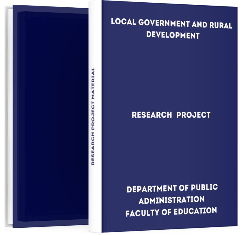 Local Government and Rural Development Pdf Download