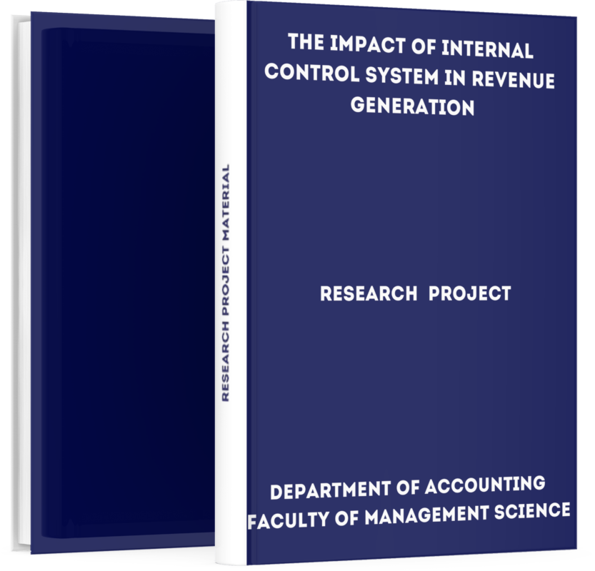 The Impact of Internal Control System in Revenue Generation