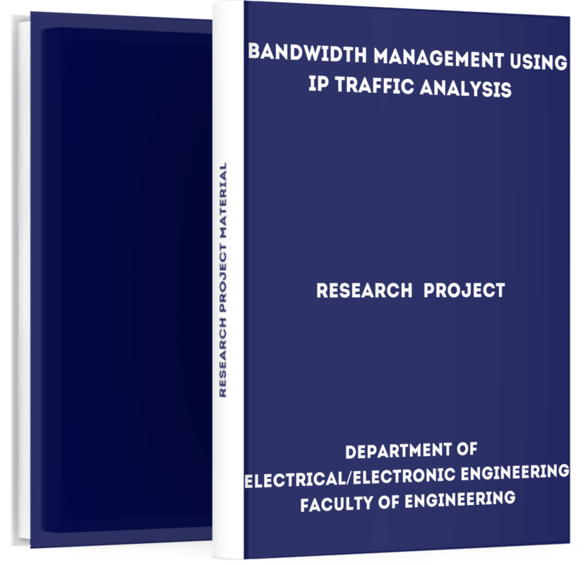 Bandwidth Management Using IP Traffic Analysis Pdf Download