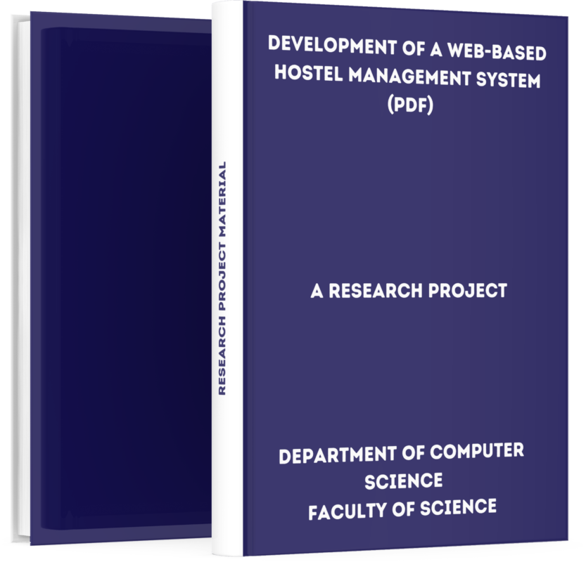 Development of a Web-Based Hostel Management System (PDF)